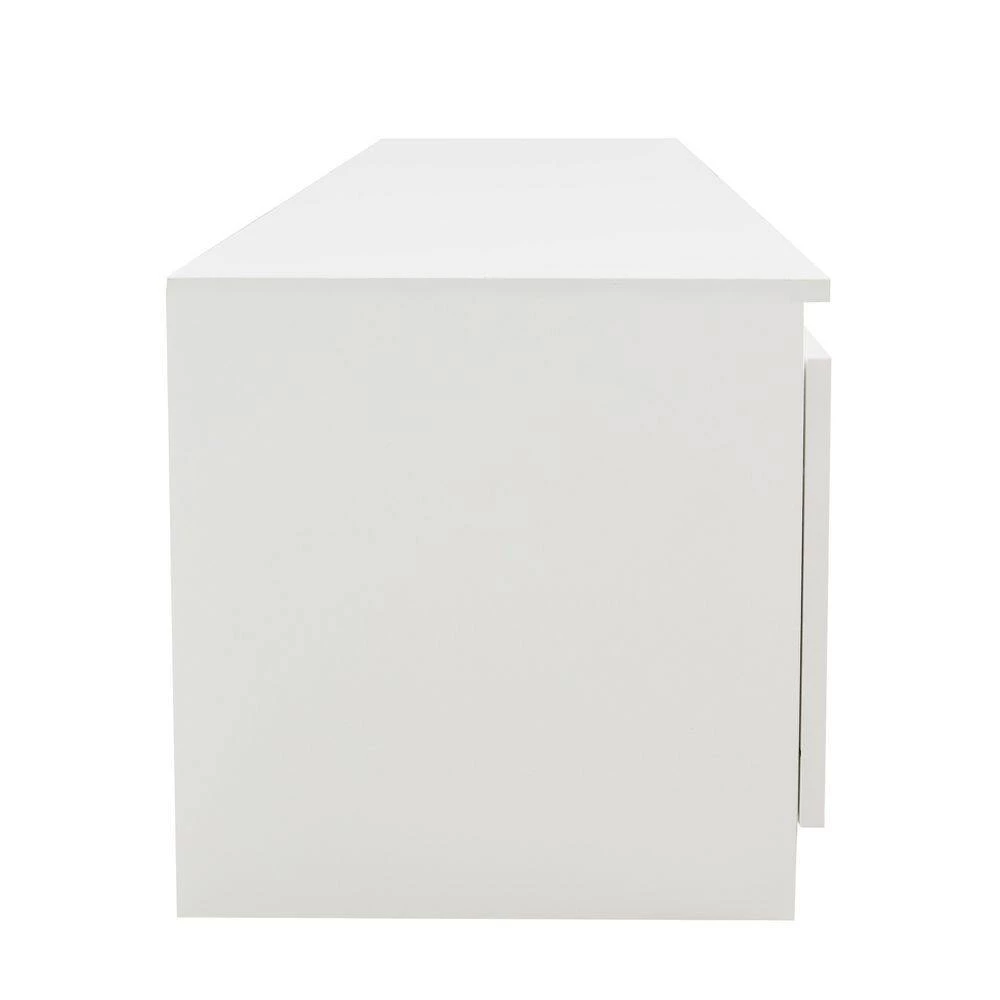 47 in. White LED TV Stand Cabinet Entertainment Center Media Console Table Fits TV's up to 55 in. with 2 Storage Drawers by sumyeg 14 47 in. White LED TV Stand Cabinet Entertainment Center Media Console Table Fits TV's up to 55 in. with 2 Storage Drawers by sumyeg - Image 12