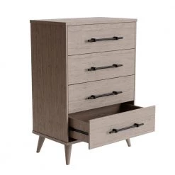 Emery 4-Drawer Wood Dresser (16 in. L x 25 in. W x 36 in. H) by Brookside 23 Emery 4-Drawer Wood Dresser (16 in. L x 25 in. W x 36 in. H) by Brookside -Cheap sumyeg Store wood brookside chest of drawers bs0001wa4d 1f 1000