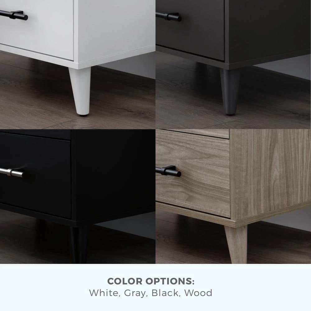 Emery 6-Drawer Wood Dresser (36 in. H x 55 in. W x 16 in. D) by Brookside 10 Emery 6-Drawer Wood Dresser (36 in. H x 55 in. W x 16 in. D) by Brookside - Image 8