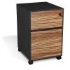 17 in. x 20 in. x 25 in. Zebrano / Black Mobile Pedestal File Cabinet with Central Locking by Nyhus 1 17 in. x 20 in. x 25 in. Zebrano / Black Mobile Pedestal File Cabinet with Central Locking by Nyhus -Cheap sumyeg Store zebrano nyhus file cabinets hd 40510000430 64 1000
